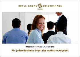 itext.ch Referenzen: Texte für die Seminarbroschüre - Hotel Krone Unterstrass